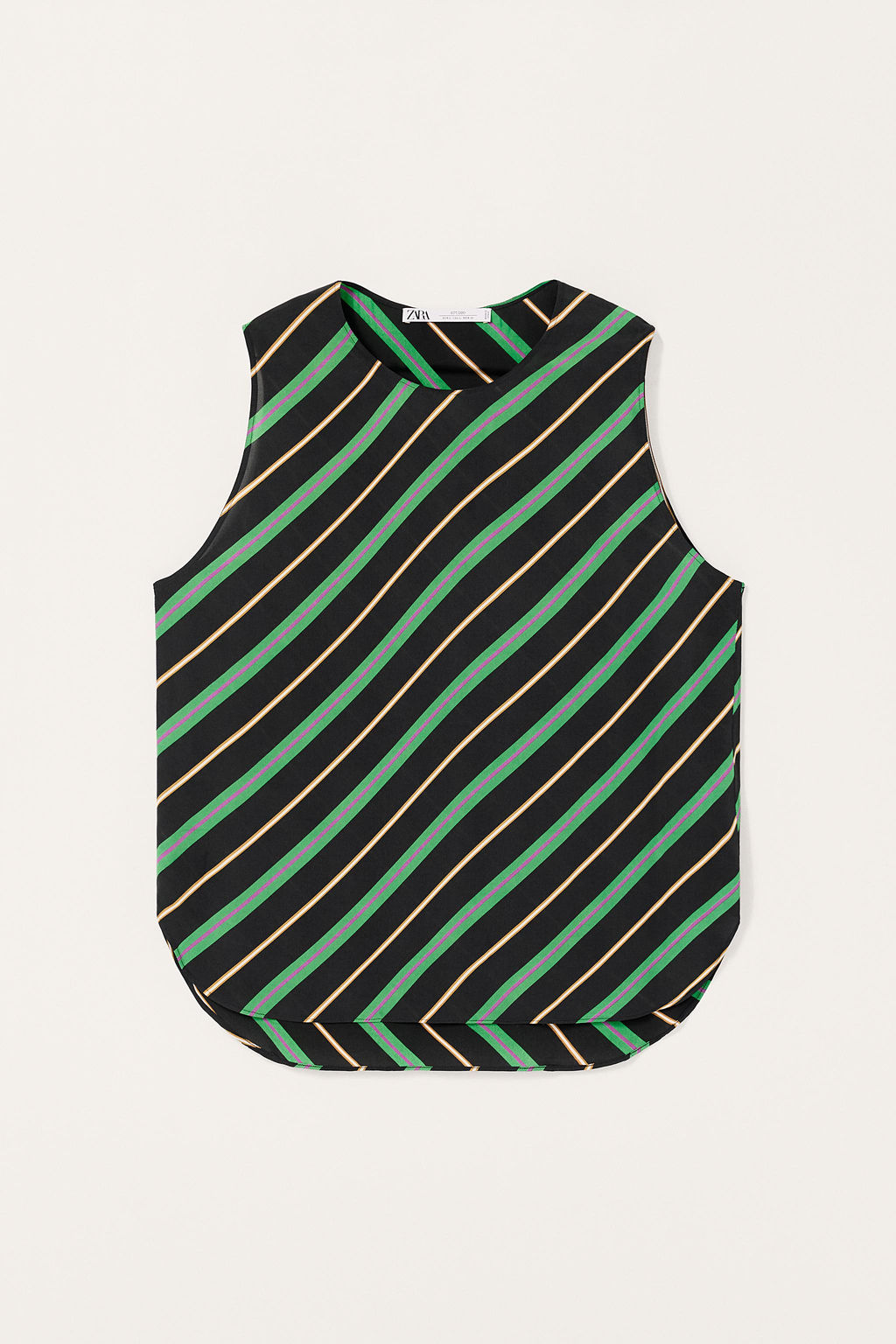 LIMITED EDITION STRIPED TANK SHIRT - Zara фото 4