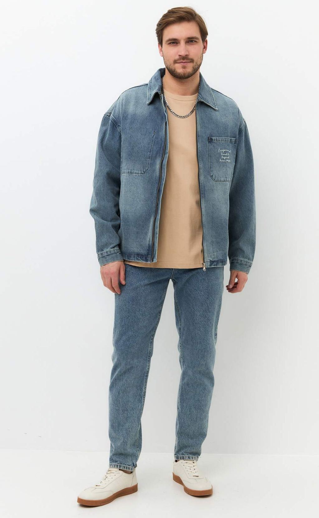 Куртка джинс F511-1253-1 l.blue