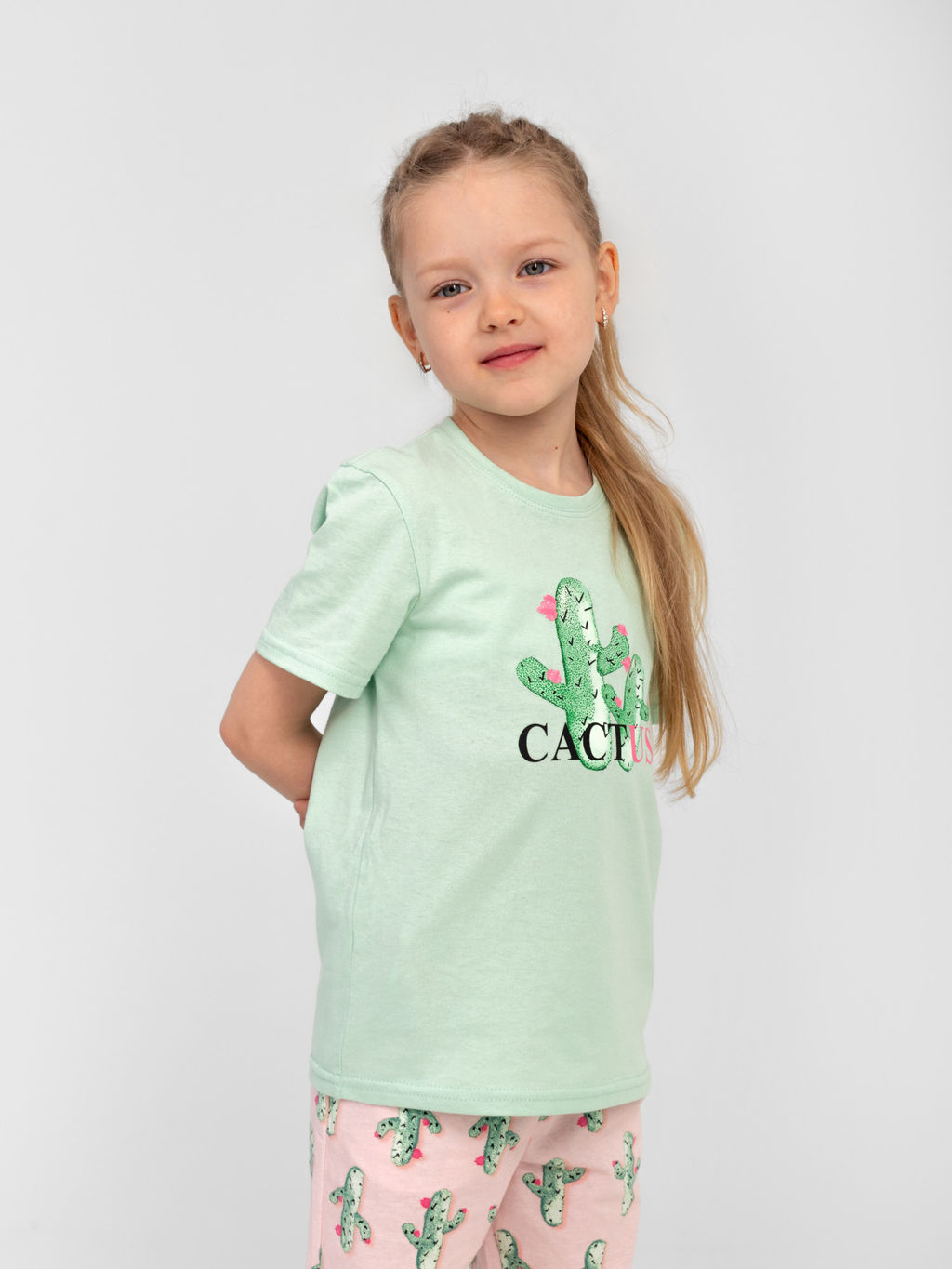 Костюм детский кулирка с брюками СМАК КАКТУС - Domtrik фото 10