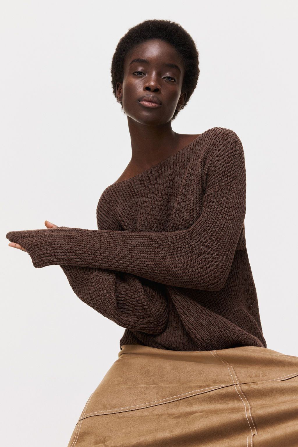 Jersey con escote barco - H&m фото 2