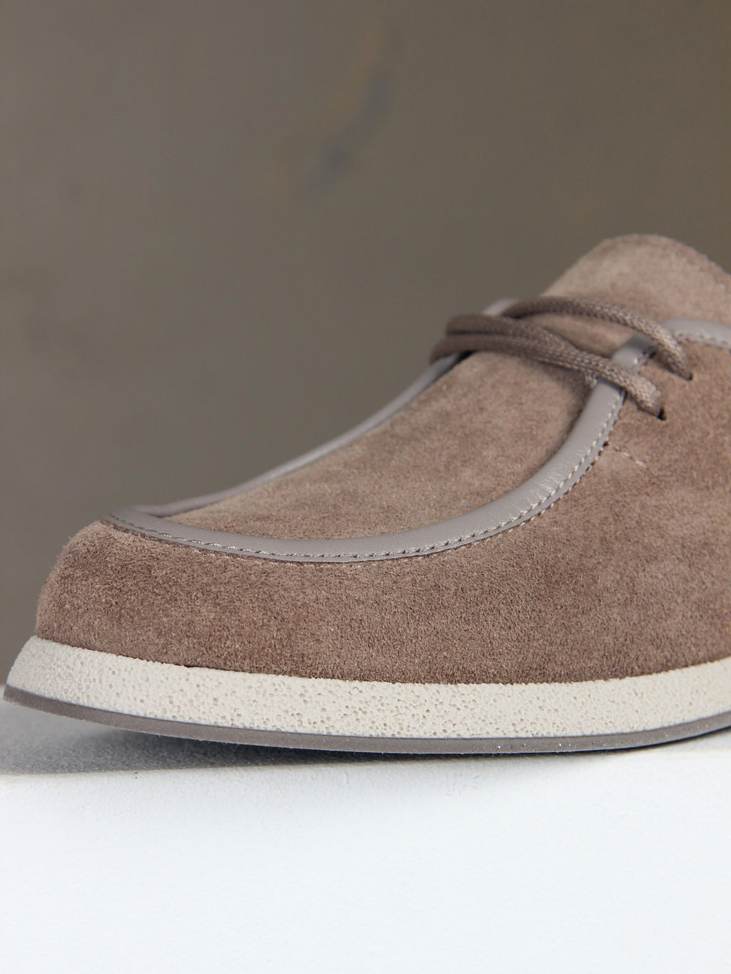 Мокасины 191.1607be. коричневый капучино замша