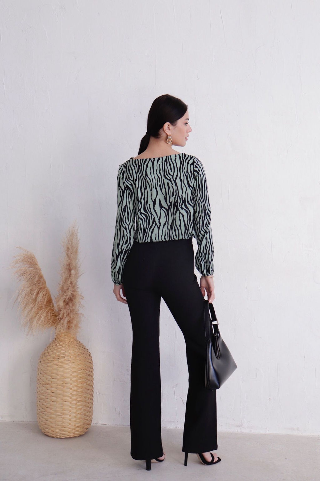 11740 Блуза без застёжки с принтом - Martichelli фото 7