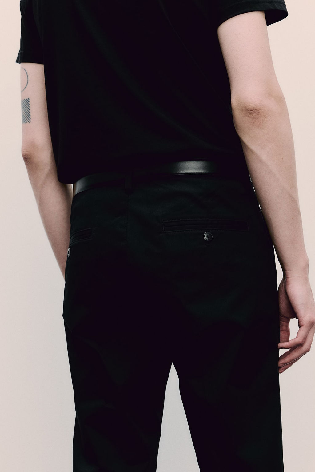 Pantalon de algodon Slim Fit - H&m фото 4