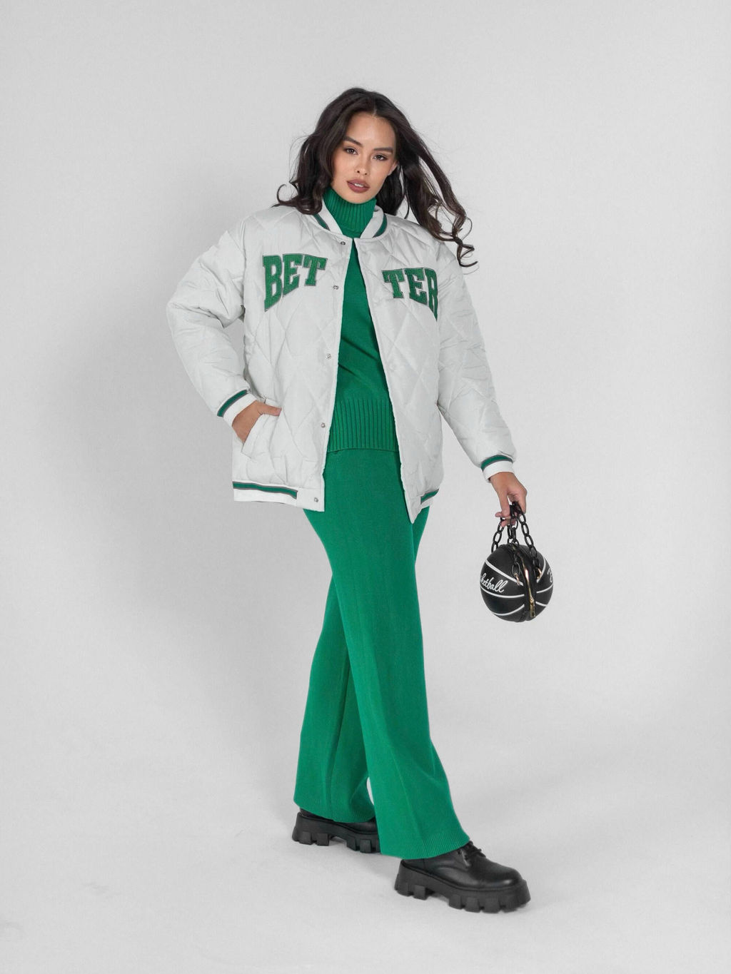 Бомбер Нико (молочный) - Nadi bordo фото 4