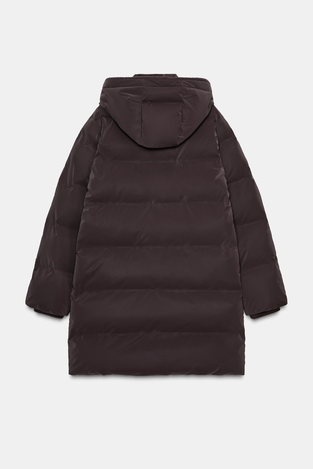 WINDPROOF RUBBERISED FABRIC MID-LENGTH ANORAK - Zara фото 6