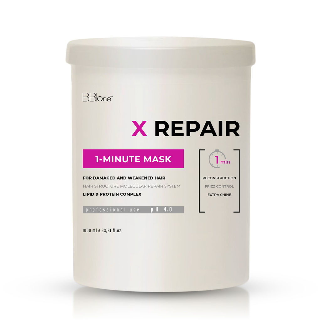 Маска для волос Х Repair 1-Minute Mask, 1000 мл - Bbone фото 2