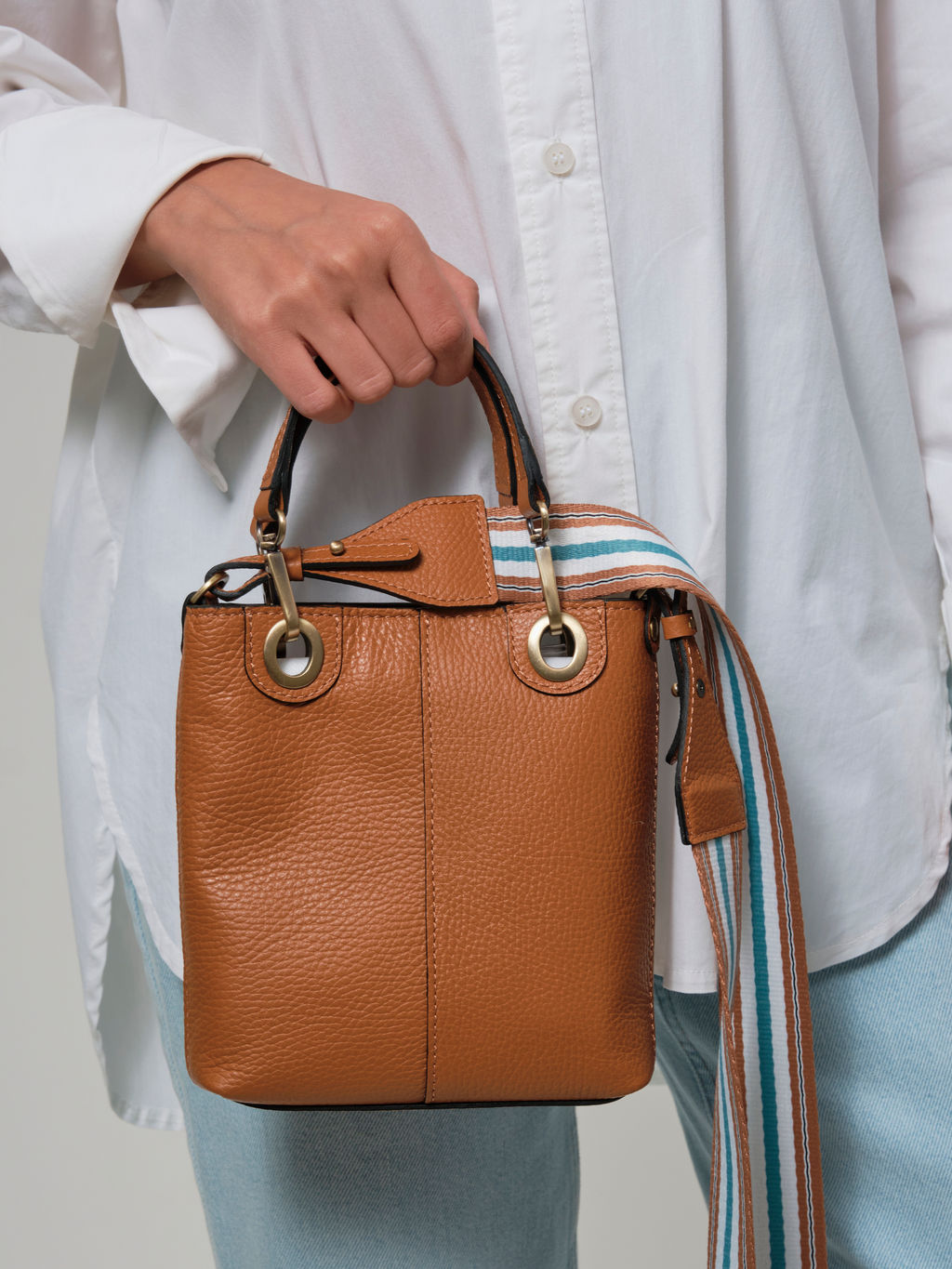 Сумка кросс-боди Deboro 30347 оранжевый фрукт