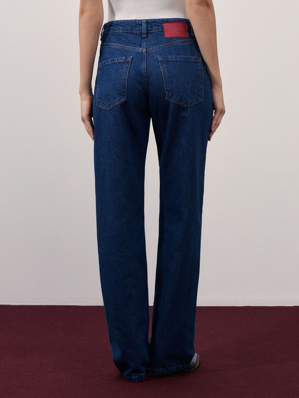 Джинсы straight со средней посадкой / Zarina  фото 4