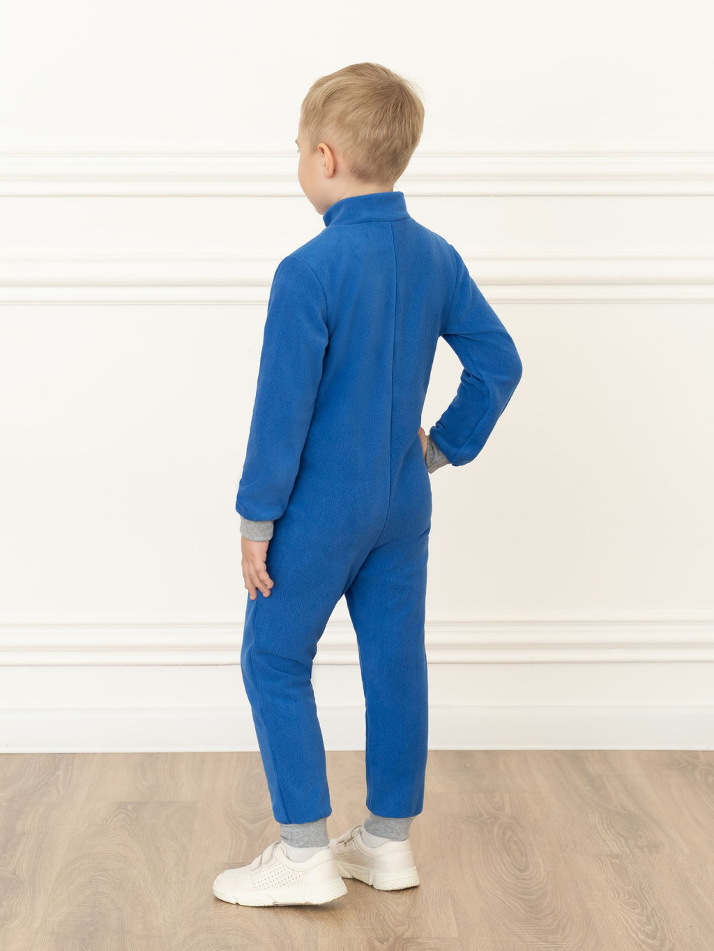 Комбинезон детский флисовый василек 279г(ш) (80, 52)