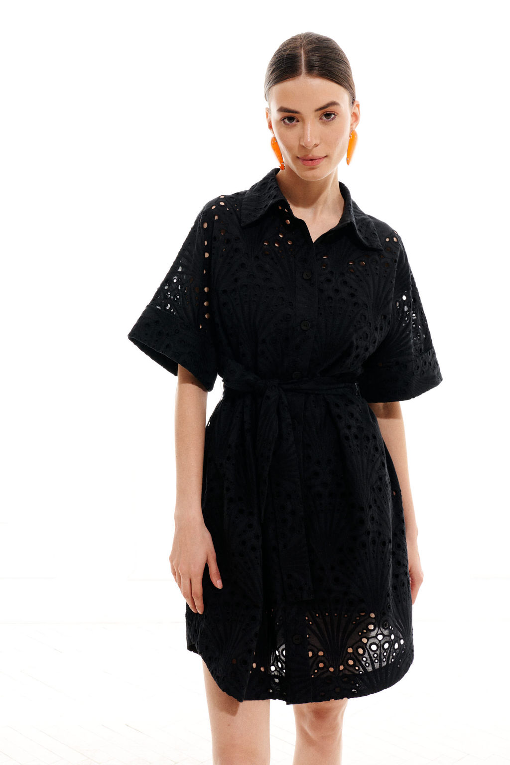 Платье 1021 (Хлопок ришелье 100%) - Elletto фото 8