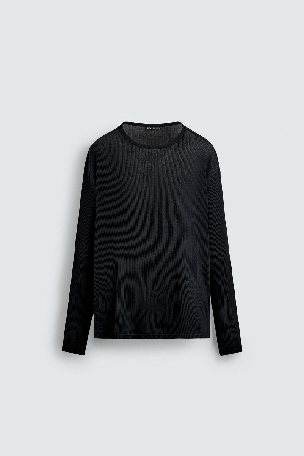 LIGHTWEIGHT LYOCELL - COTTON T-SHIRT - Zara фото 6