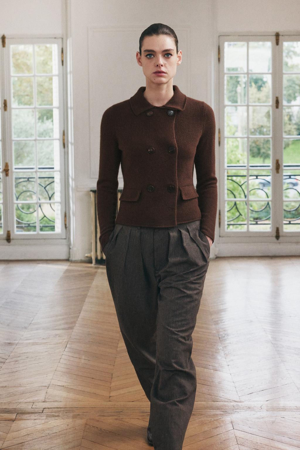 100% WOOL BLAZER - Zara фото 3