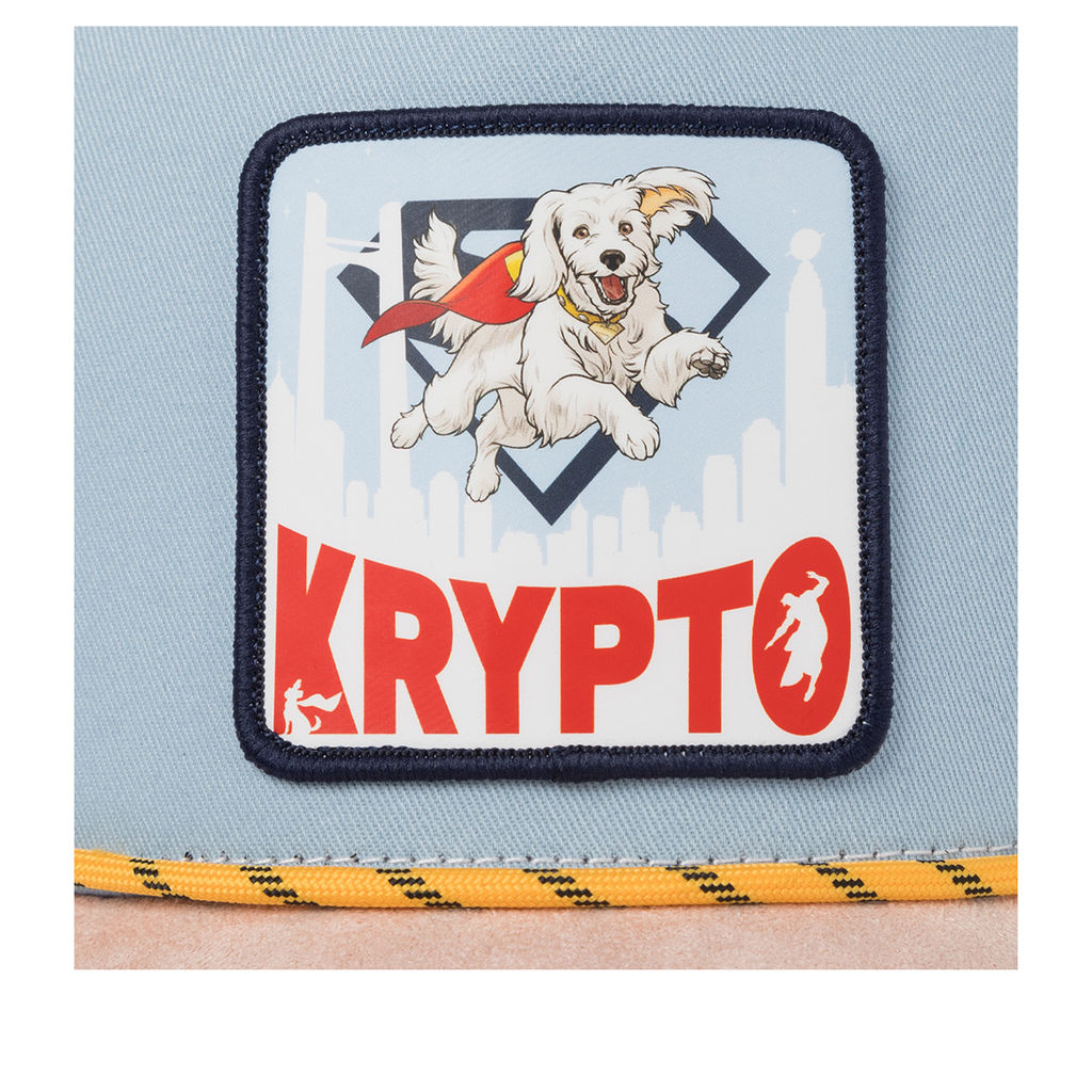 Бейсболка CAPSLAB арт. CL/DC12/1/PCTKRYPB DC Comics Krypto (голубой / бежевый)
