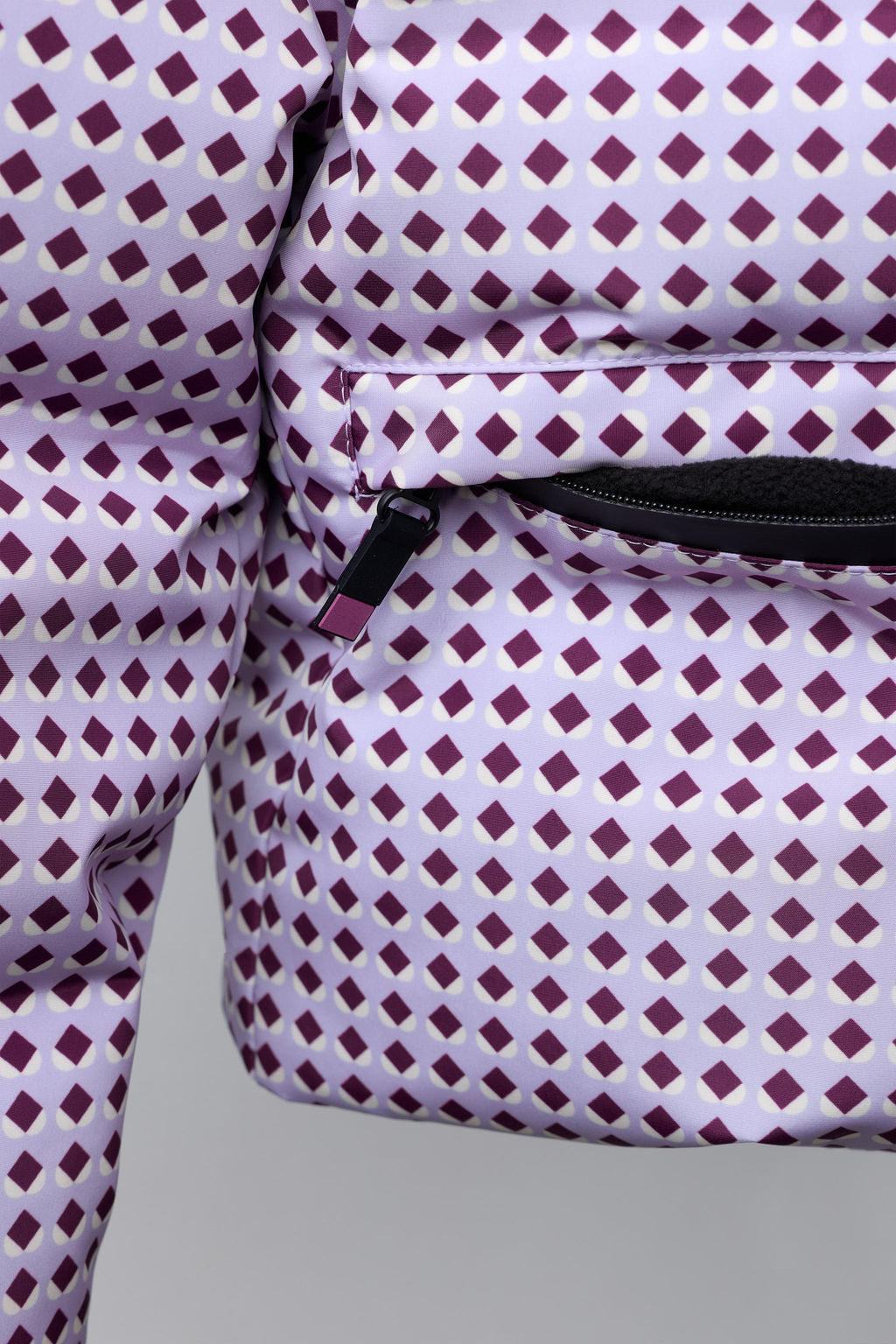 GEOMETRIC PRINT 80% DOWN AND 20% FEATHER PUFFER JACKET WATER-RESISTANT AND WINDPROOF RECCO® SYSTEM SKI COLLECTION - Zara фото 21