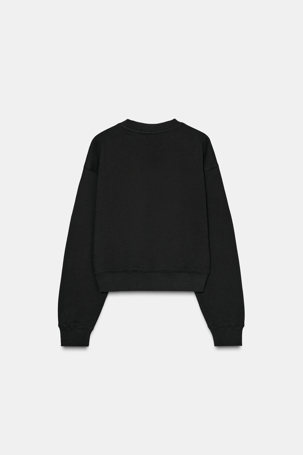 SWEATSHIRT WITH CONTRAST SLOGAN - Zara фото 7