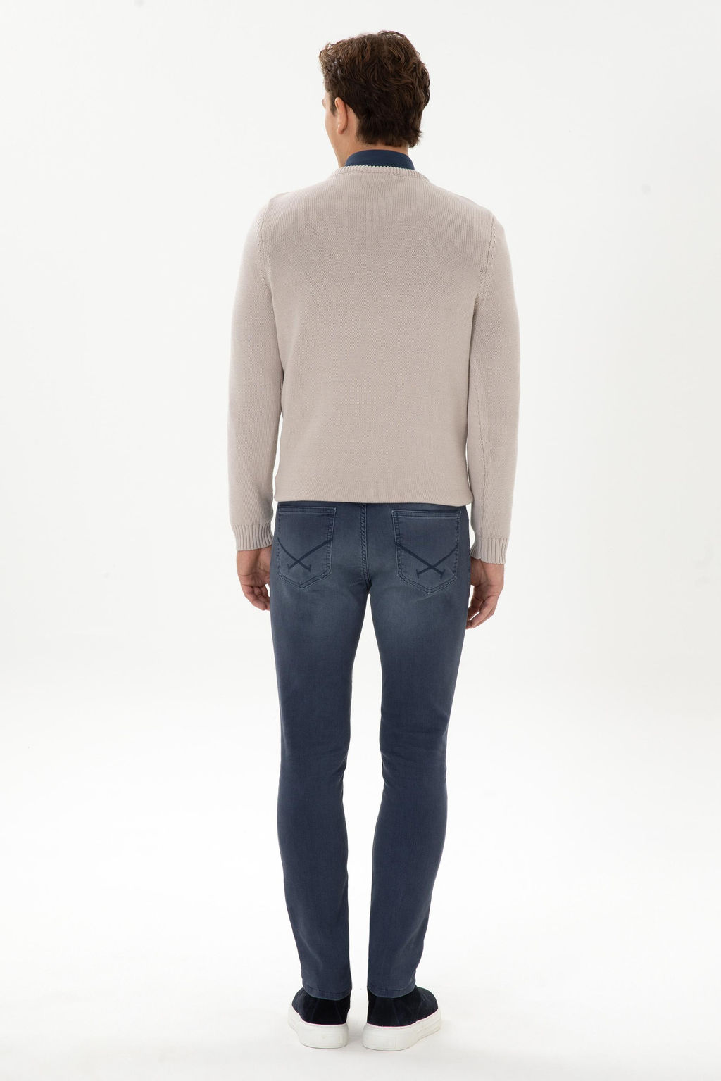 Erkek _ndigo Slim Fit Jean Pantolon - U.s. polo assn фото 4