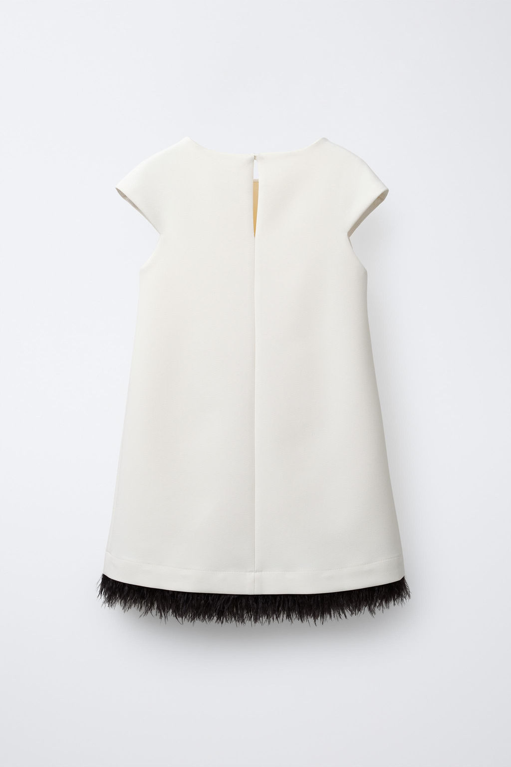 DRESS WITH DETACHABLE FEATHERS - Zara фото 3