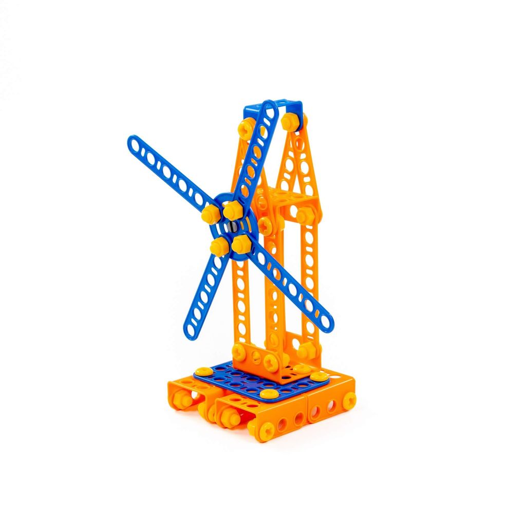 Конструктор Изобретатель - Мельница №1 (105 элементов) (в пакете) - Полесье фото 3