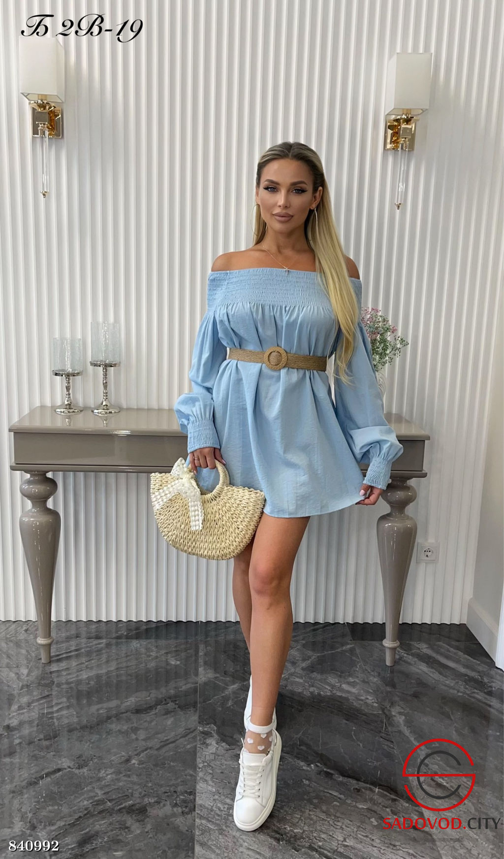 Платье женское из хлопка - Bruno фото 2