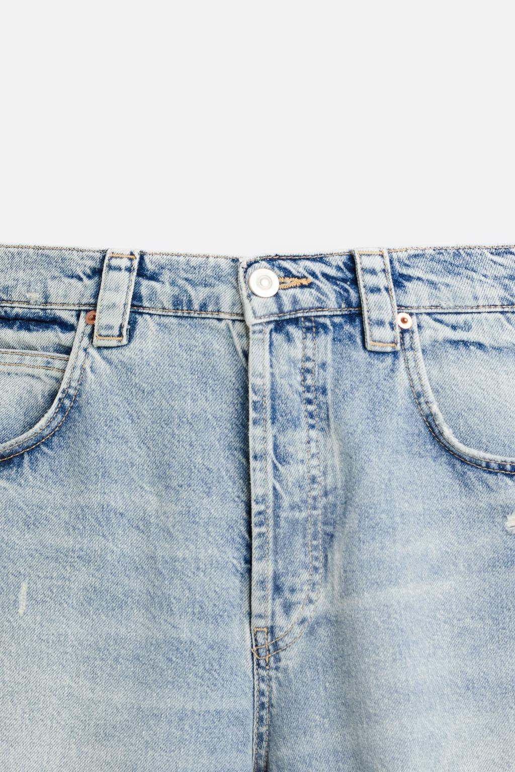 YOGUN SOLUK EFEKTLI DISTRESSED JEAN - Zara фото 9