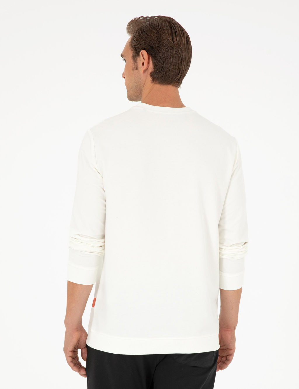 Ekru Regular Fit Sweatshirt