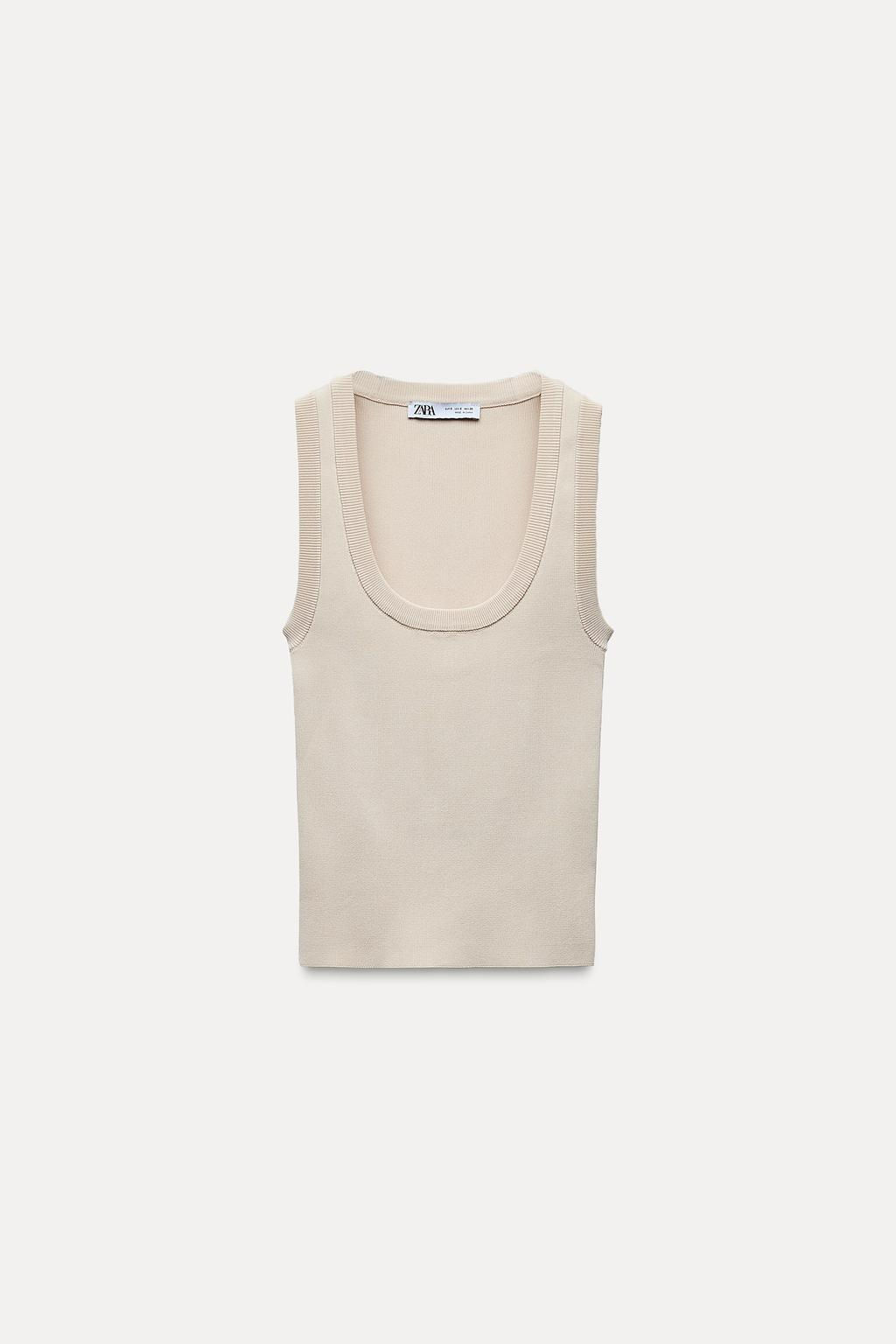 PLAIN KNIT TOP - Zara фото 7