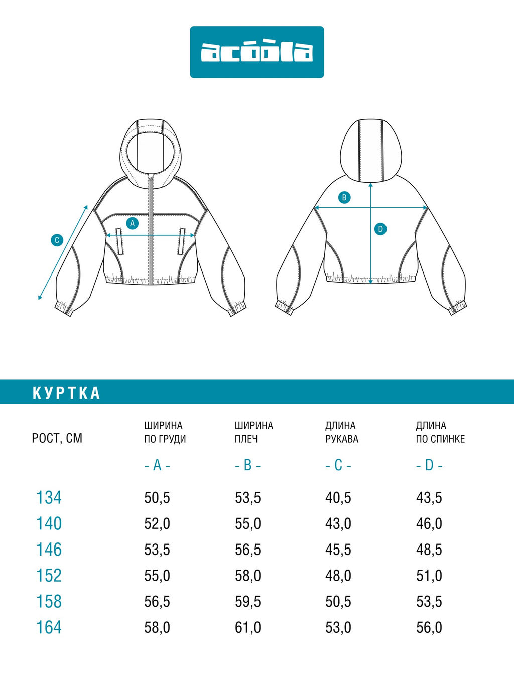 ACOOLA / Куртка детская для девочек Galium черный  фото 4