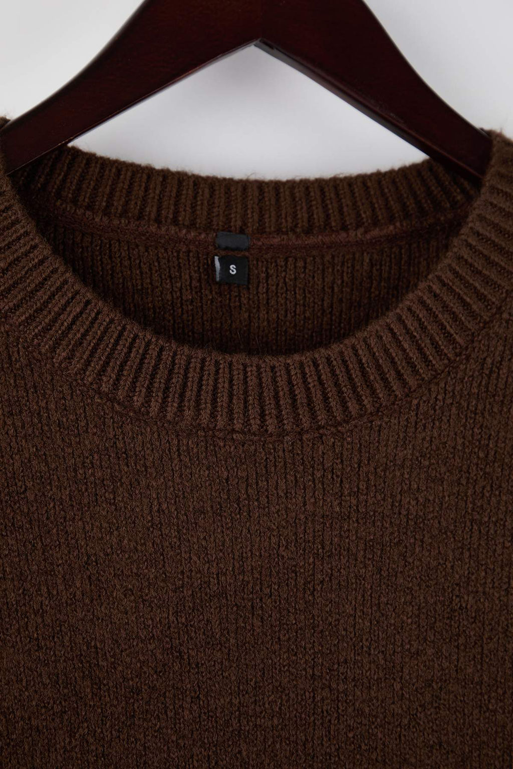 Wardrobe Essentials Sar? Yunlu Premium Iplik Basic Genis Kal?p Triko Kazak | TWOAW26KZ00065 - Trendyolmilla фото 23