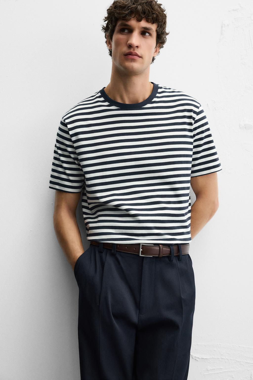 BASIC MEDIUM WEIGHT T-SHIRT - Zara фото 62