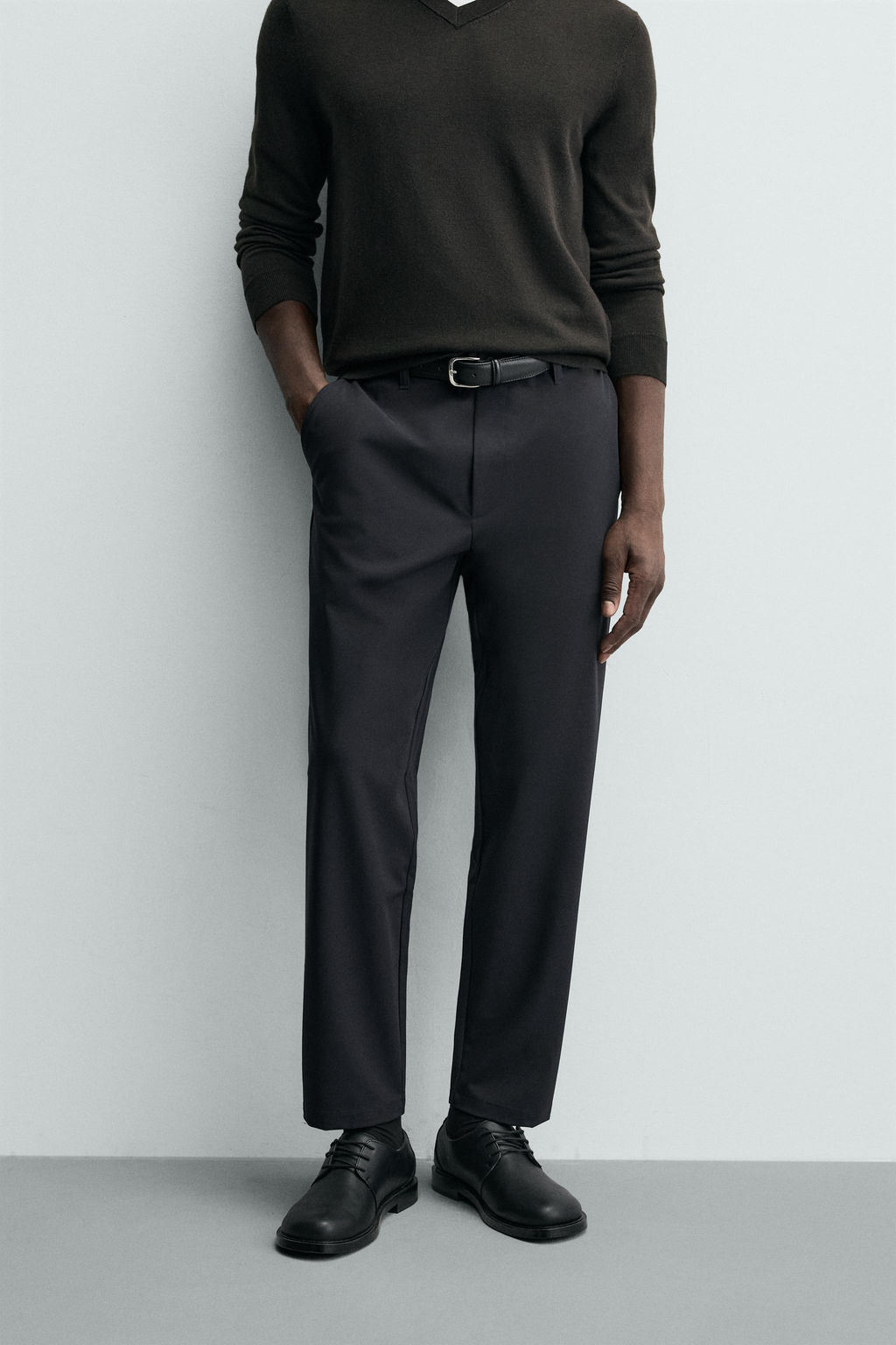 REGULAR FIT COMFORT TROUSERS - Zara фото 11