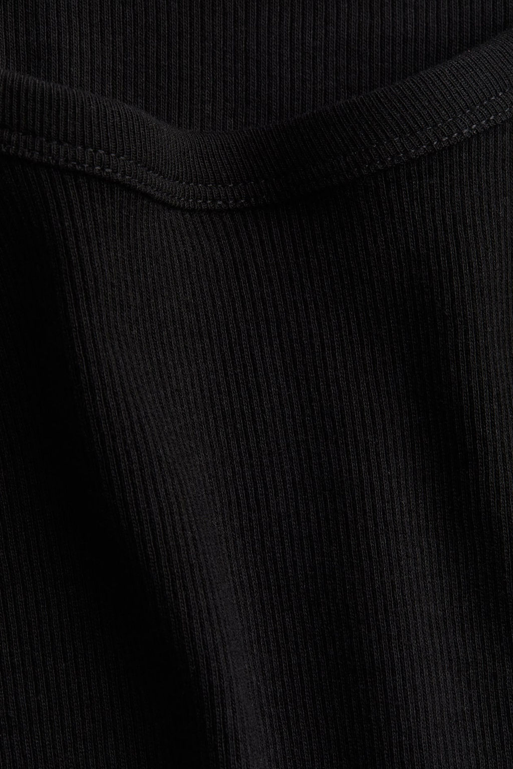 Camiseta de algodon acanalado - H&m фото 5