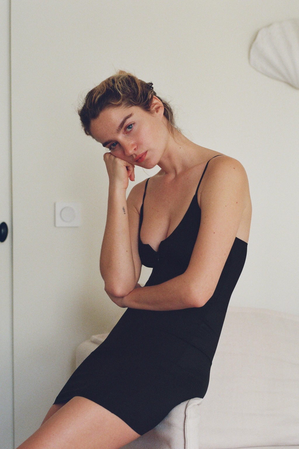 SHORT DRESS WITH POLYAMIDE ZIP - Zara фото 13