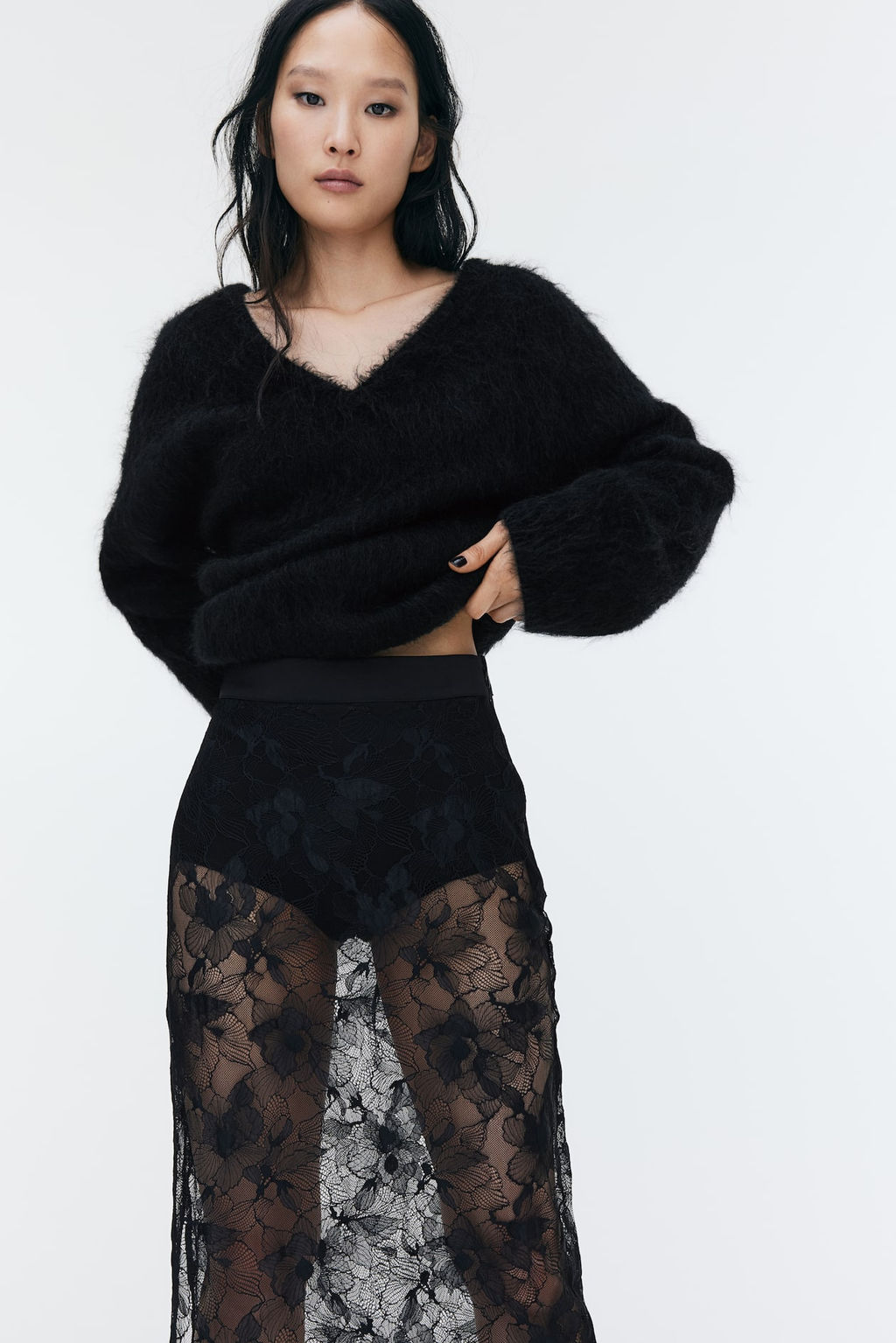 Falda de encaje - H&m фото 2