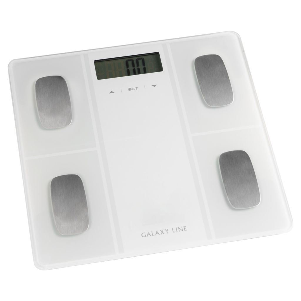 Весы многофункциональные электронные GALAXY LINE GL4854/белый (видео в описании)  фото 3