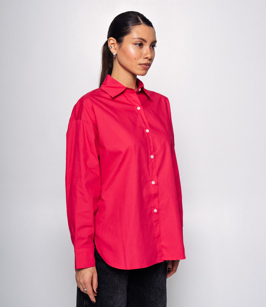 Рубашка #КТ3160 (8), малиновый - Dommod фото 2
