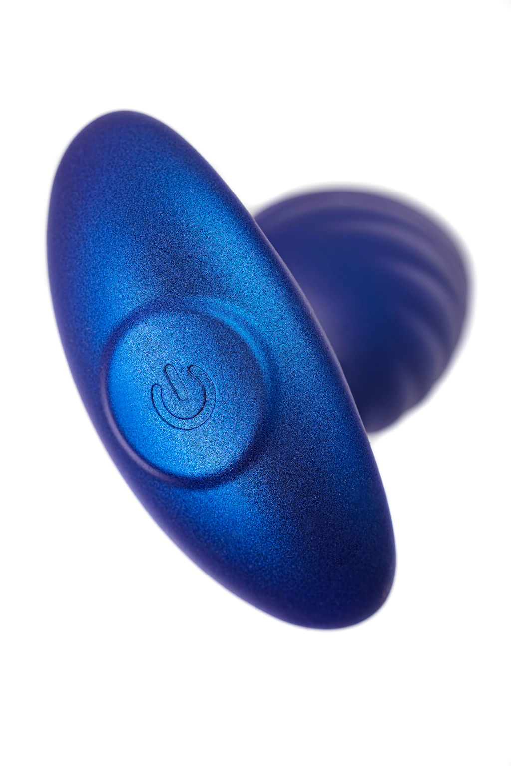 Анальная вибровтулка LEroina APP CLOSS с управлением от приложения и пульта, силикон, синий, 10,5 с