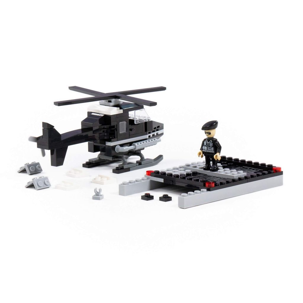 Конструктор Классик Город. Полиция-1.7 (102 элемента) (в коробке) - Полесье фото 5