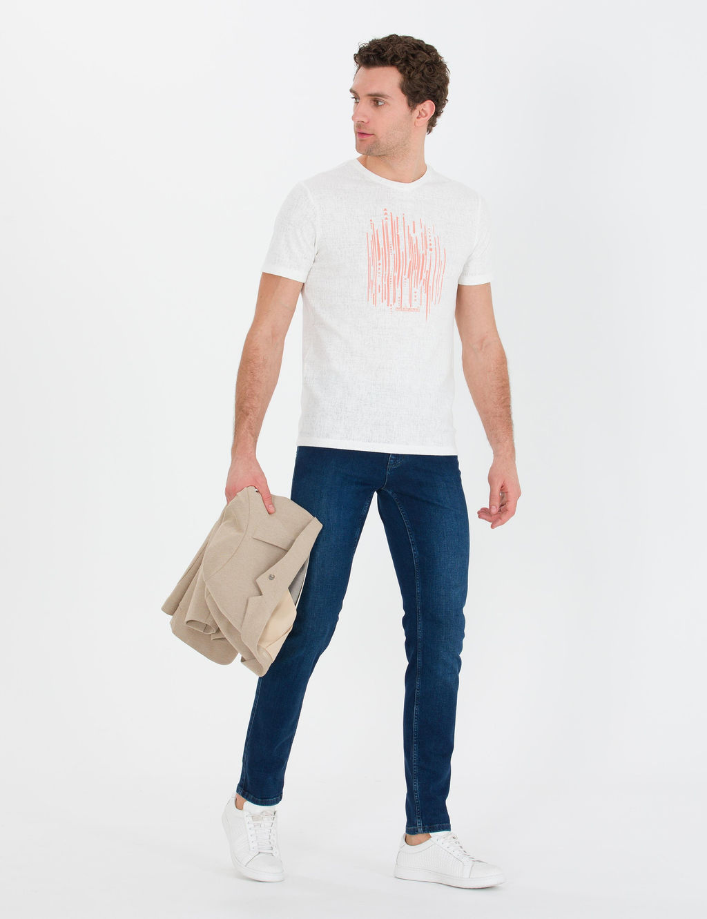 Белая облегающая футболка - Cacharel фото 4