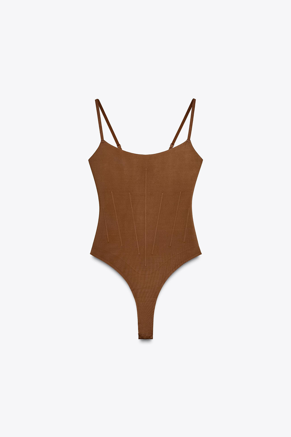 SHAPING BODYSUIT IN A POLYAMIDE BLEND - Zara фото 5