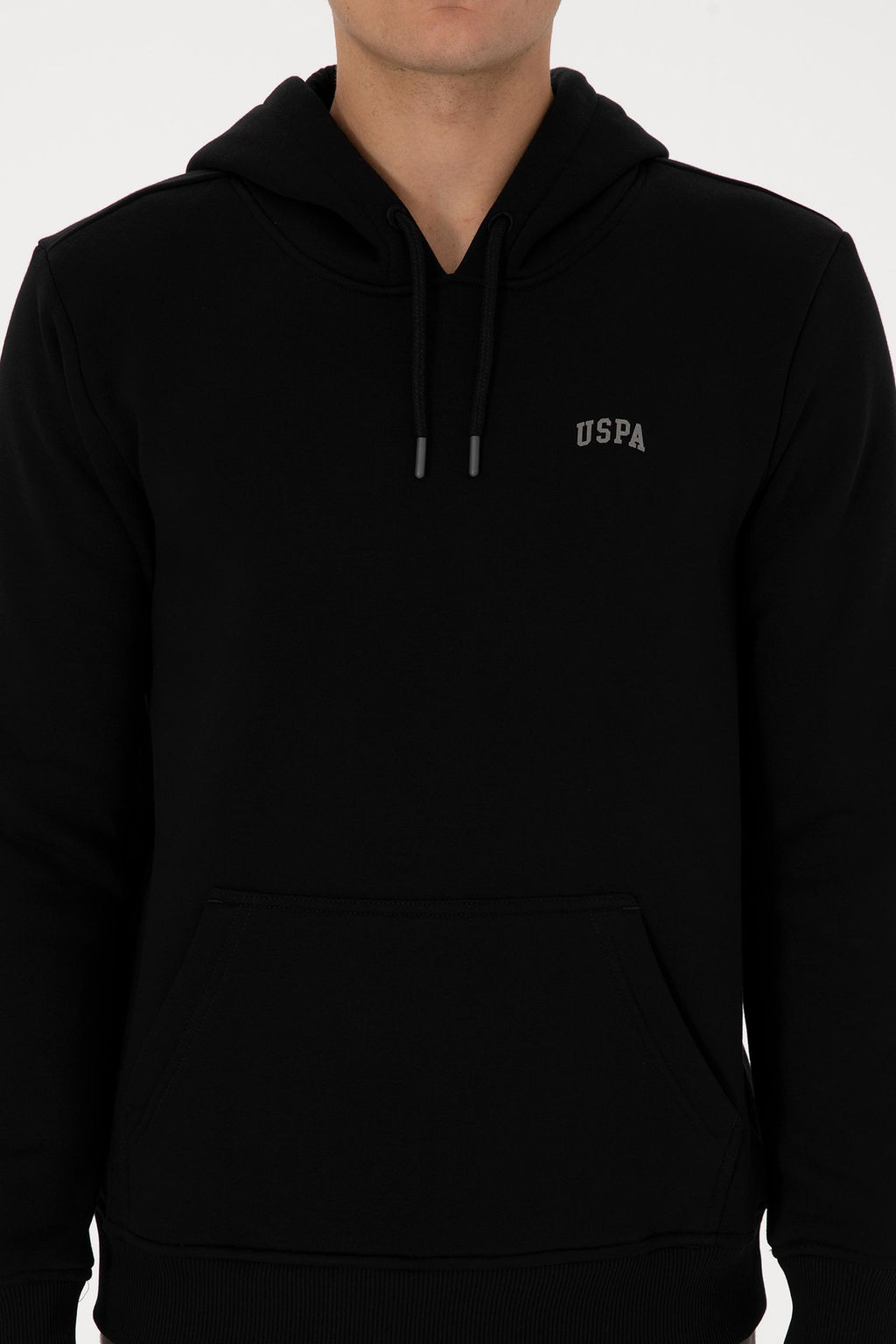 Erkek Siyah Basic Sweatshirt - U.s. polo assn фото 6
