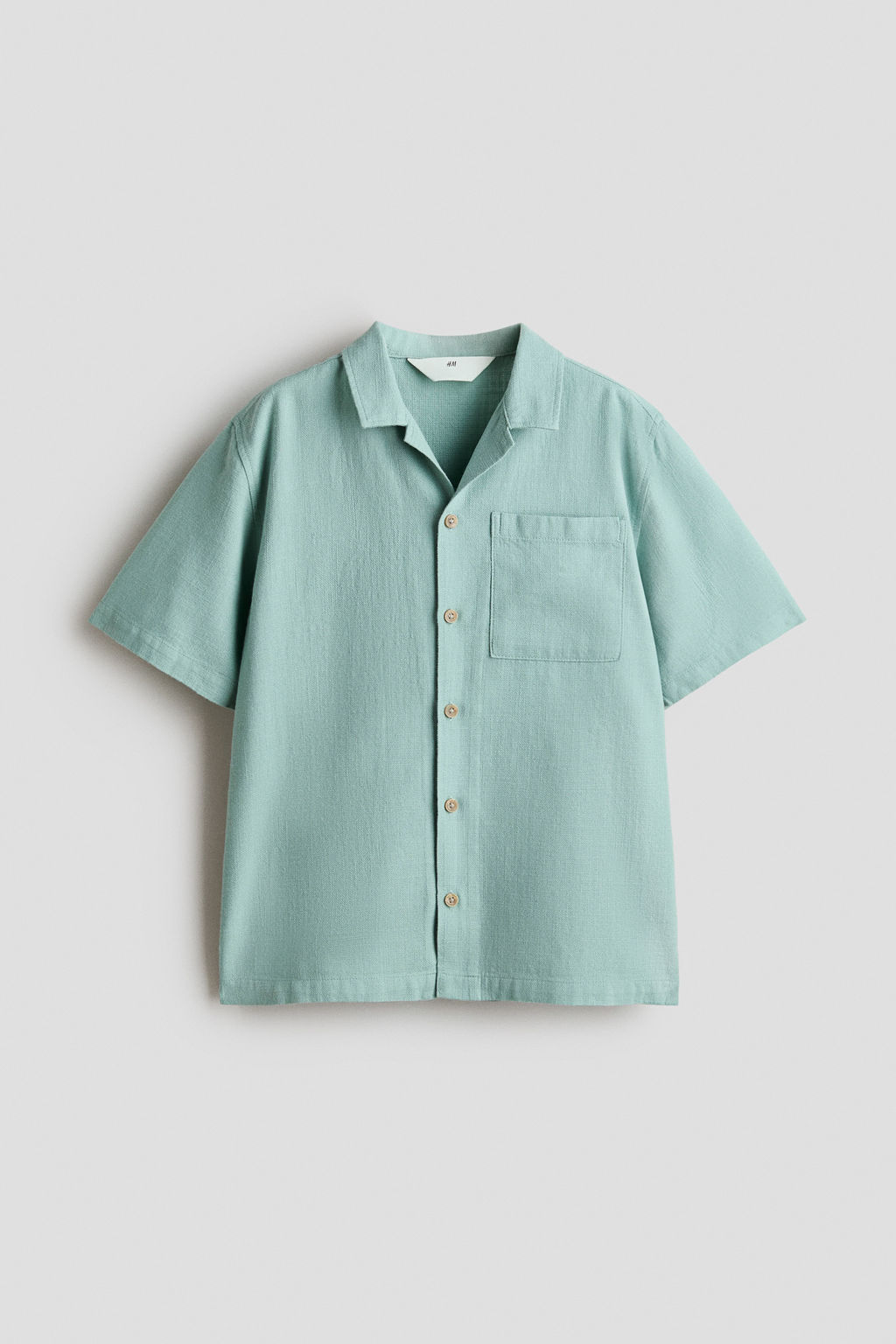 Camisa resort de algod?n - H&m фото 2