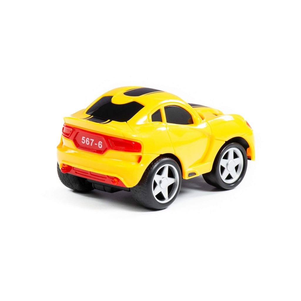 Крутой Вираж, автомобиль гоночный №5 инерционный (в коробке) - Полесье фото 10