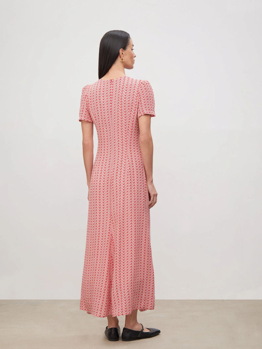 Платье с коротким рукавом - Emka фото 4