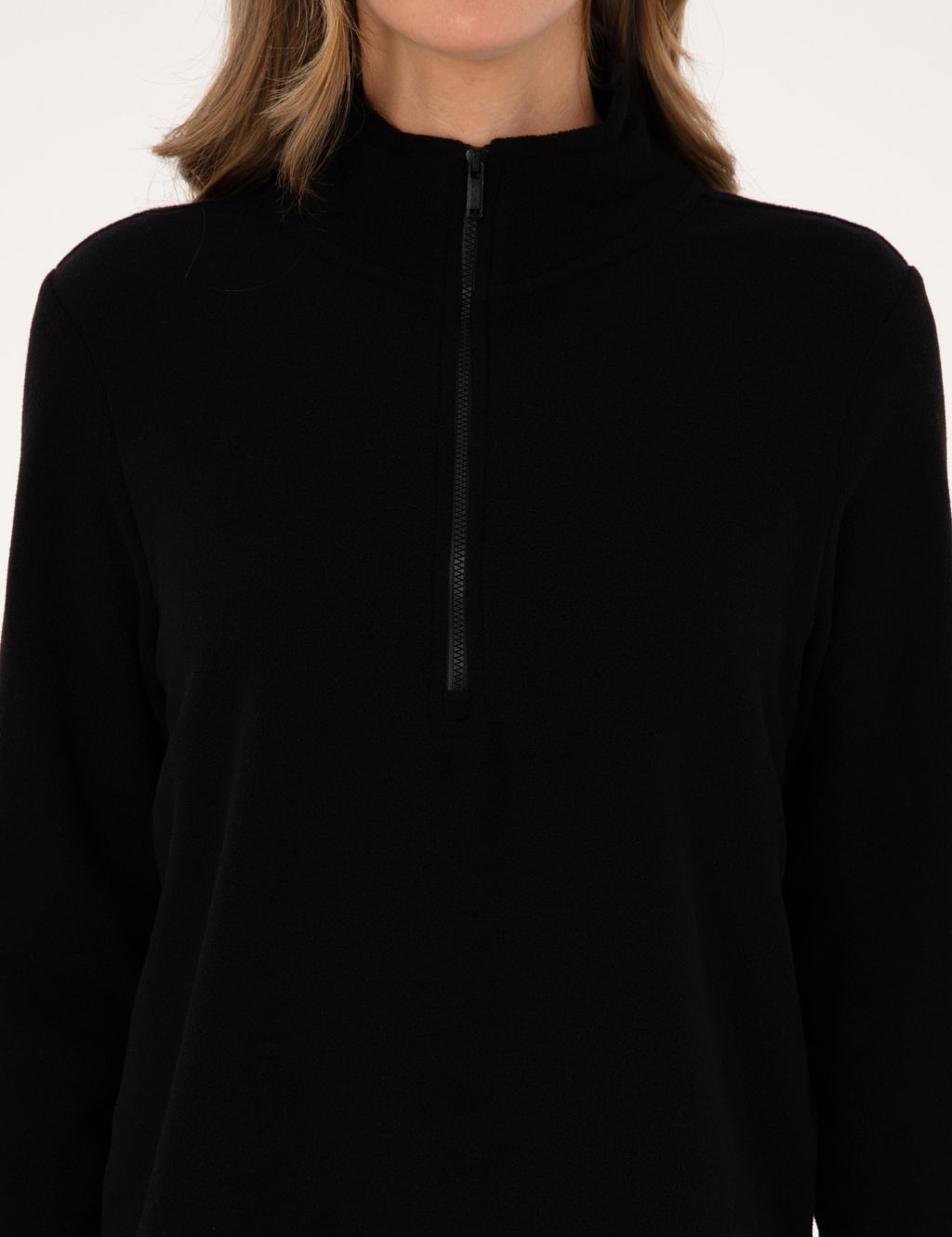 Siyah Comfort Fit Sweatshirt - Pierre cardin фото 6