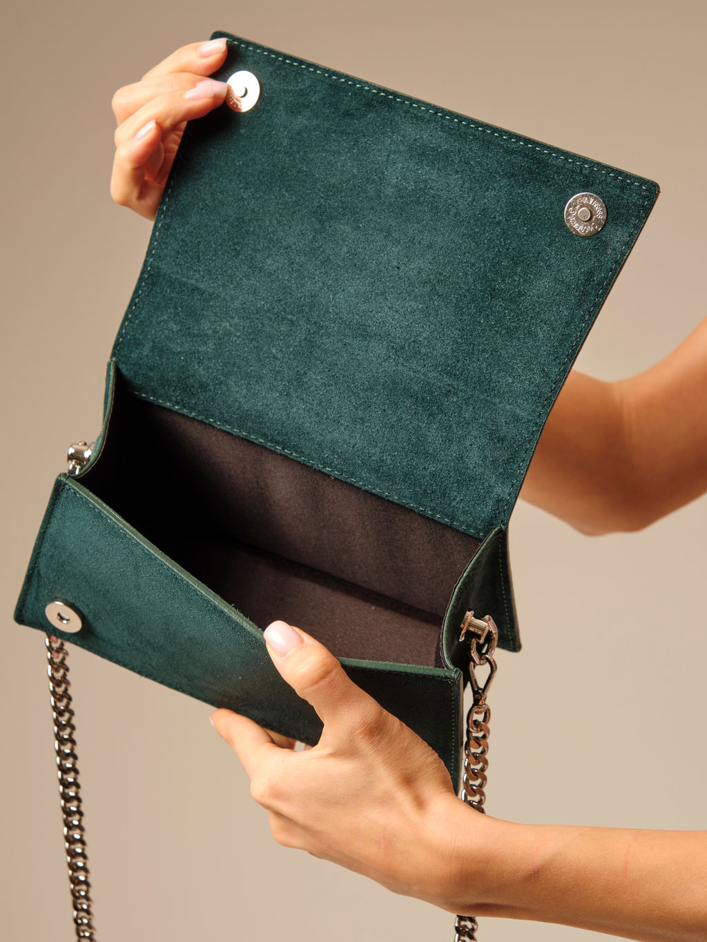 Сумка замшевая Deboro 30715 форест