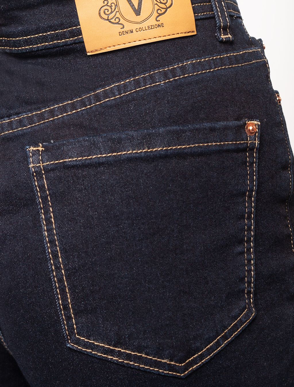 VILATTE / Укороченные джинсы из эластичного денима  фото 5