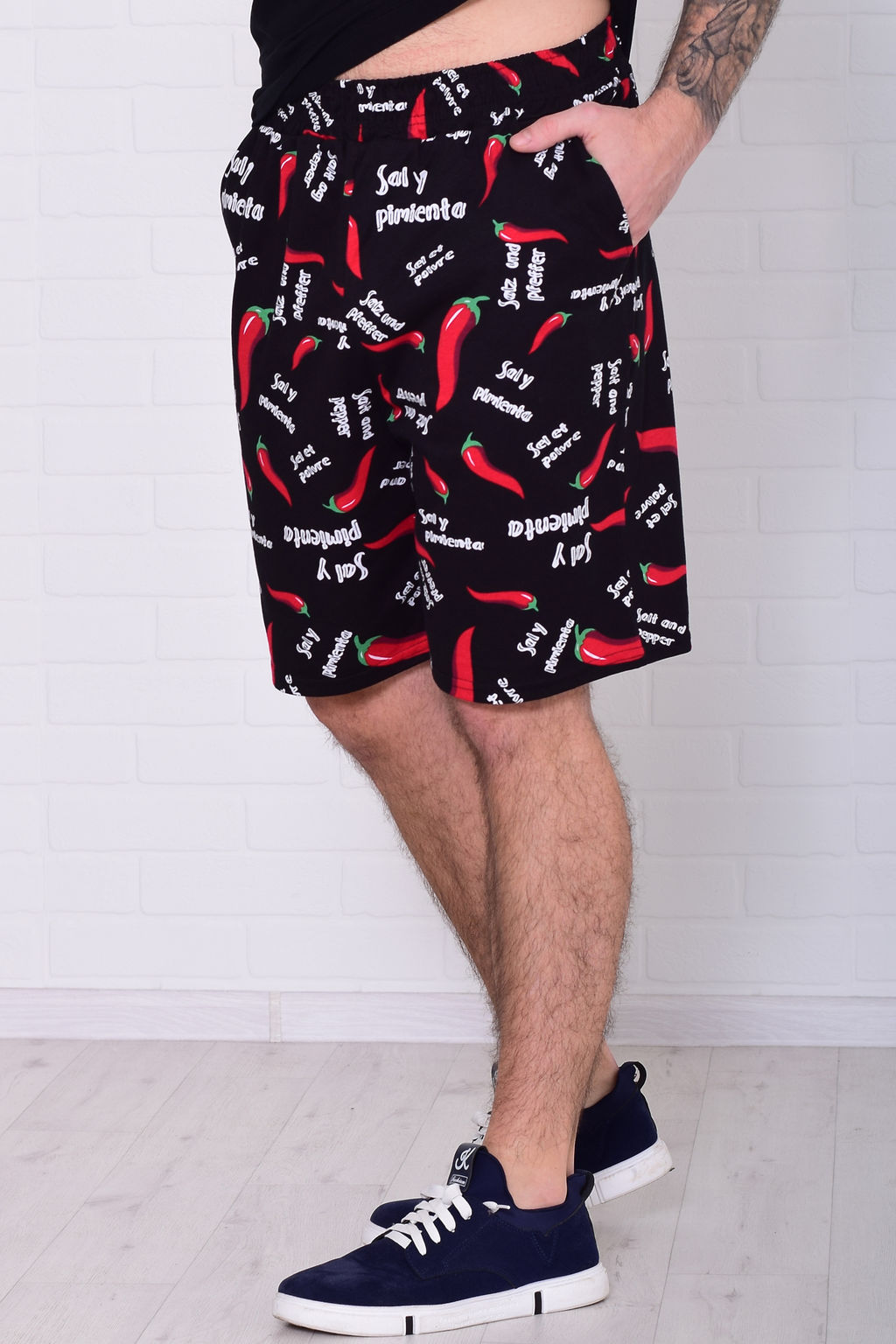 Шорты мужские 9-173 из хлопка - Новое кимоно фото 3