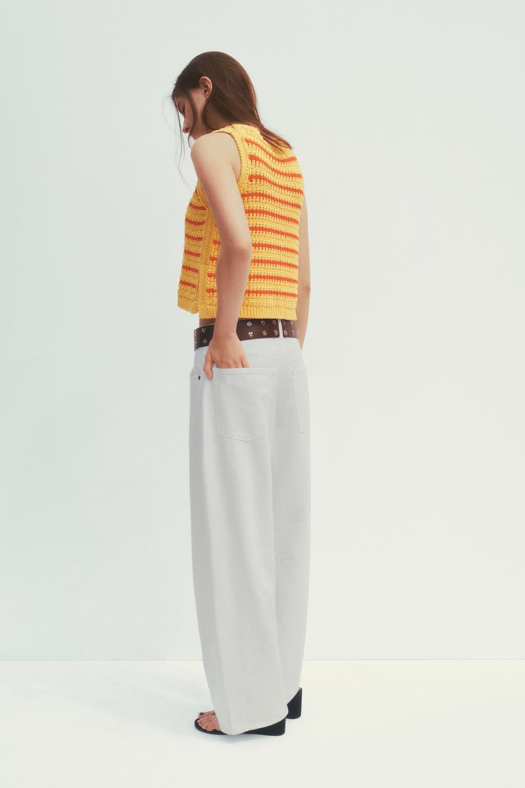 STRIPED KNIT TOP - Zara фото 4