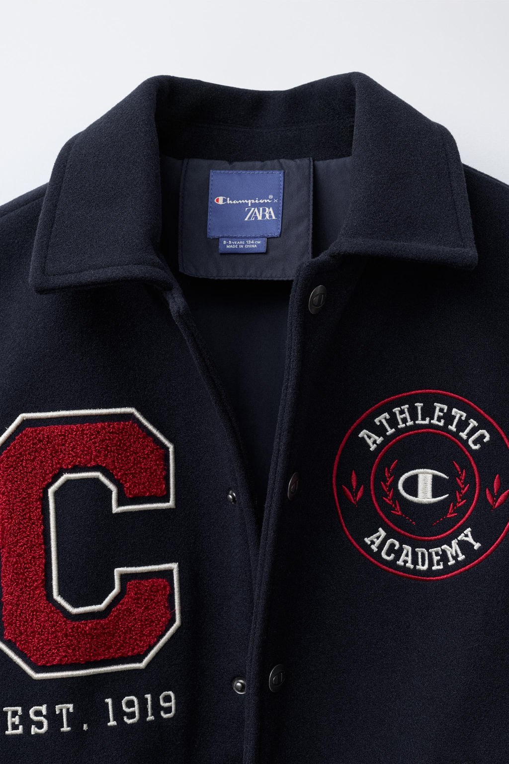 BOMBER JACKET WITH CHAMPION ® X ZARA PATCHES  фото 5