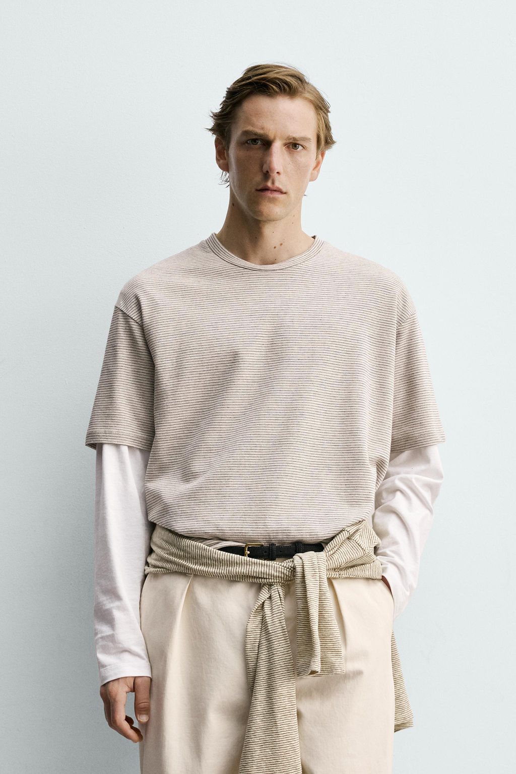 CAMISETA RELAXED FIT  RAYAS / rayas